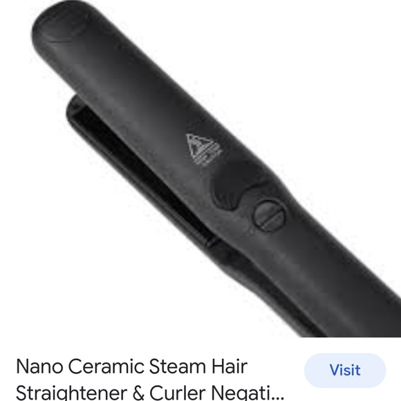 Nano Other - ❤️5/$25 Like New Nano Titanium Ceramic Hair Steamer Straighter